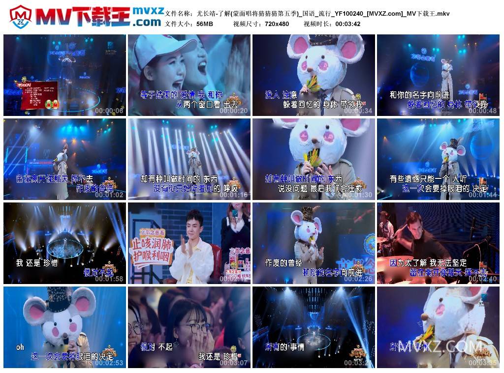 尤长靖-了解(蒙面唱将猜猜猜第五季)_国语_流行_YF100240